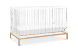 Nursery Works Luma Crib in Acrylic and Rose Gold
