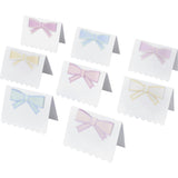 Pastel Bow Place Cards