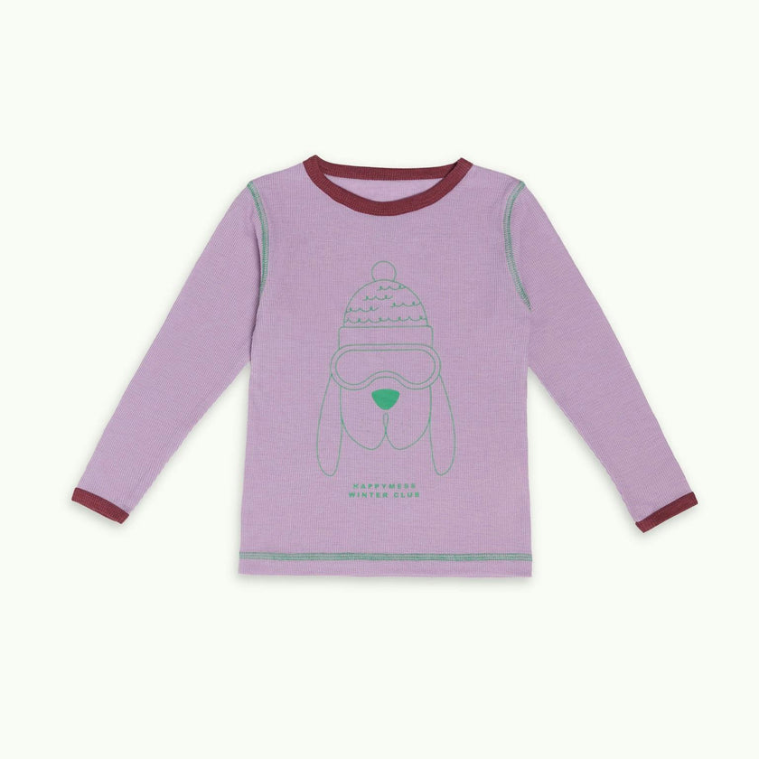 children's wool thermoactive longsleeve  - happy doggo