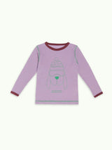 children's wool thermoactive longsleeve  - happy doggo