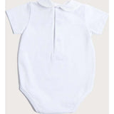 Peter Pan Collar Bodysuit in White (0mths-3yrs)