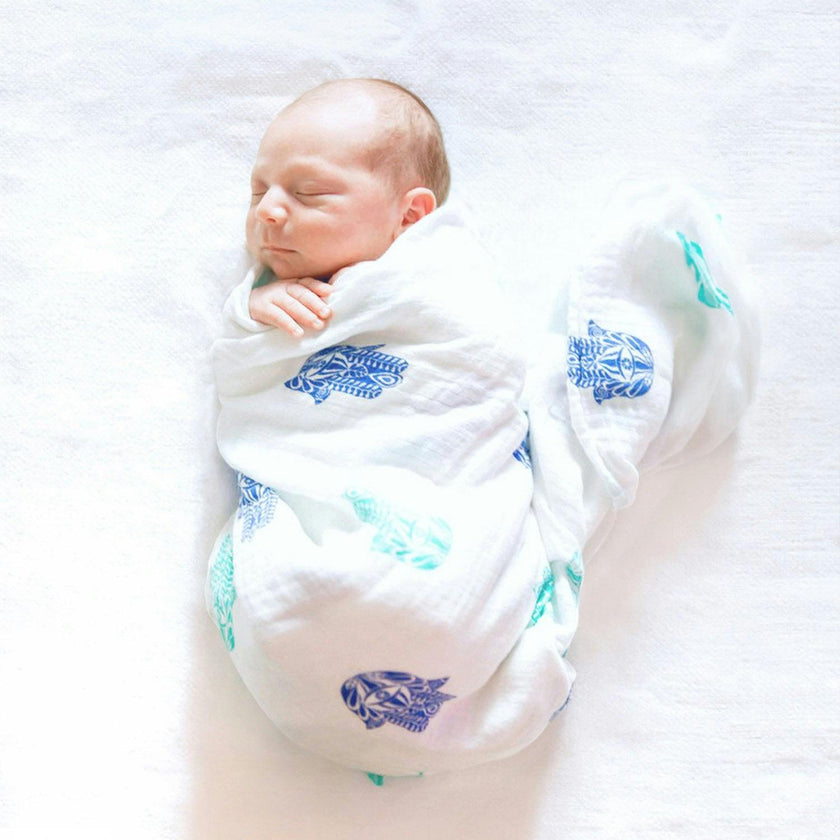 Organic Cotton Muslin Swaddle