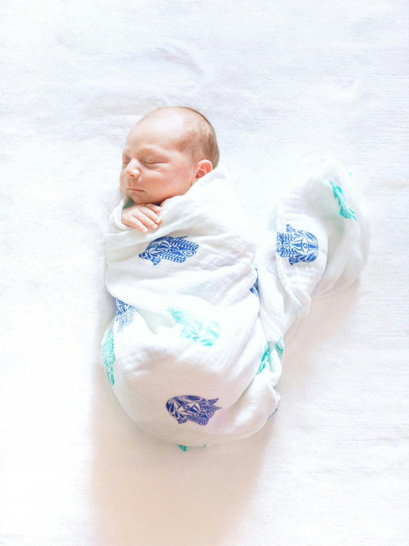 Organic Cotton Muslin Swaddle