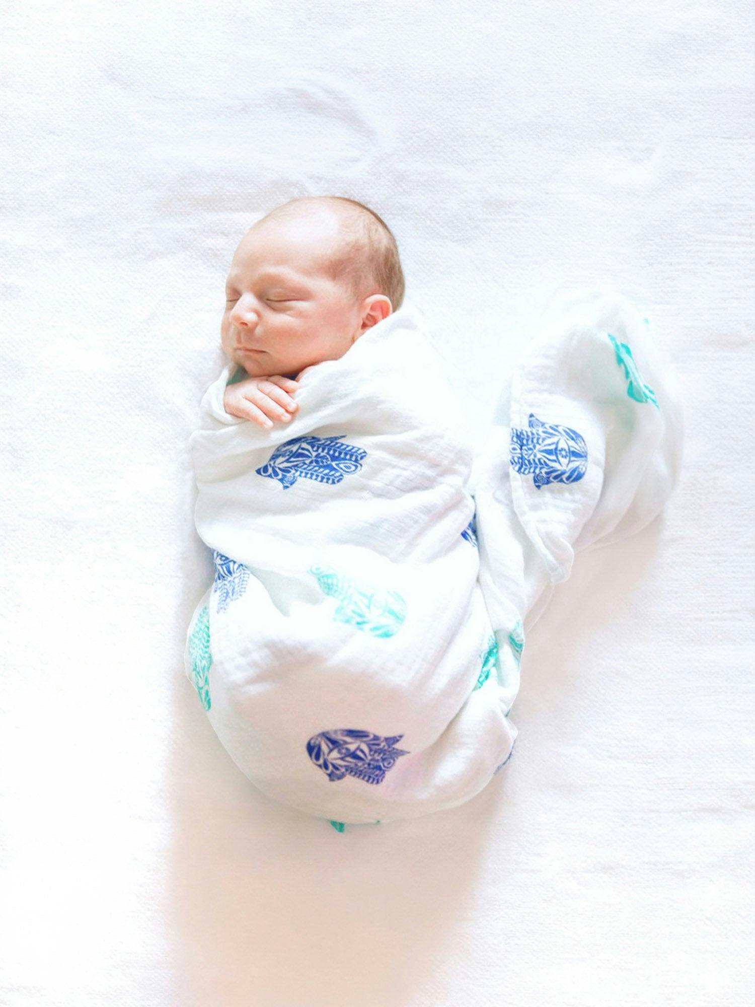 Organic Cotton Muslin Swaddle