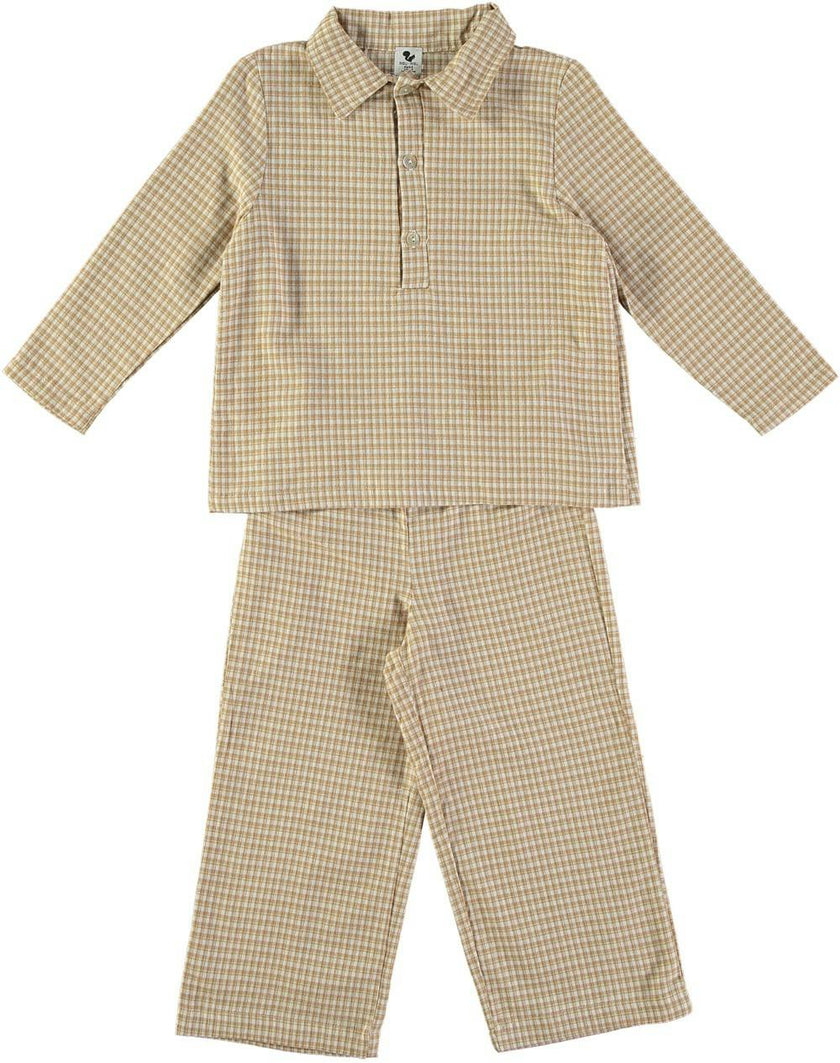 Pyjama garçon Navigo en coton moelleux