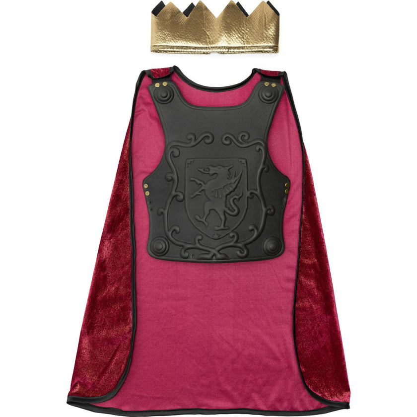 Legendary Knight Cape, Chest Plate & Crown