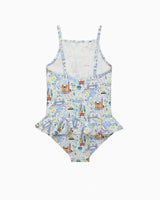 London Peplum Swimsuit
