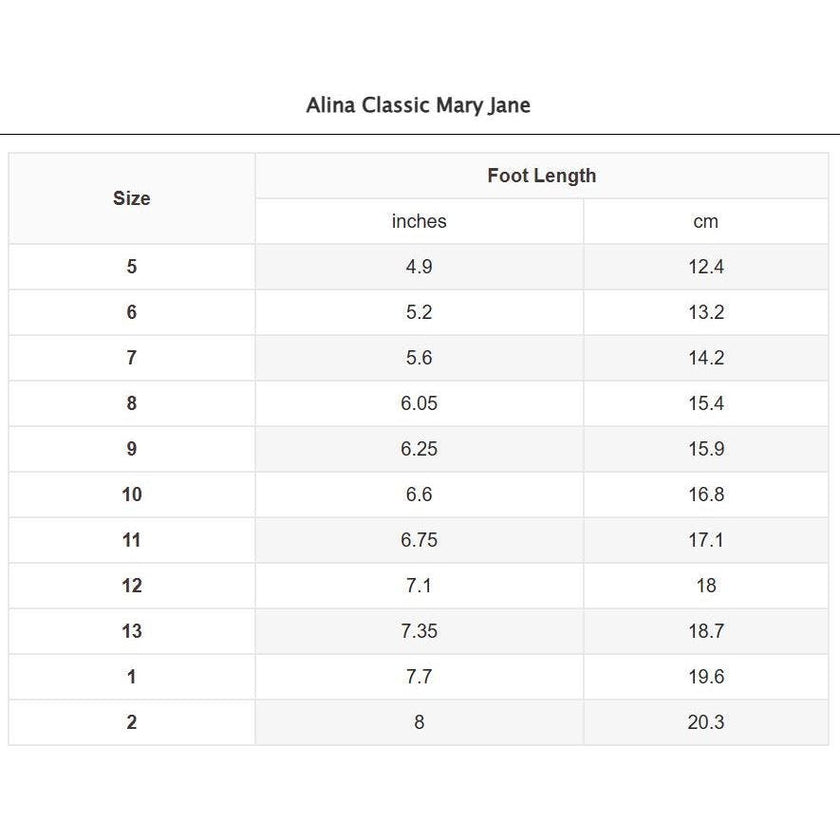 Alina Classic Mary Jane