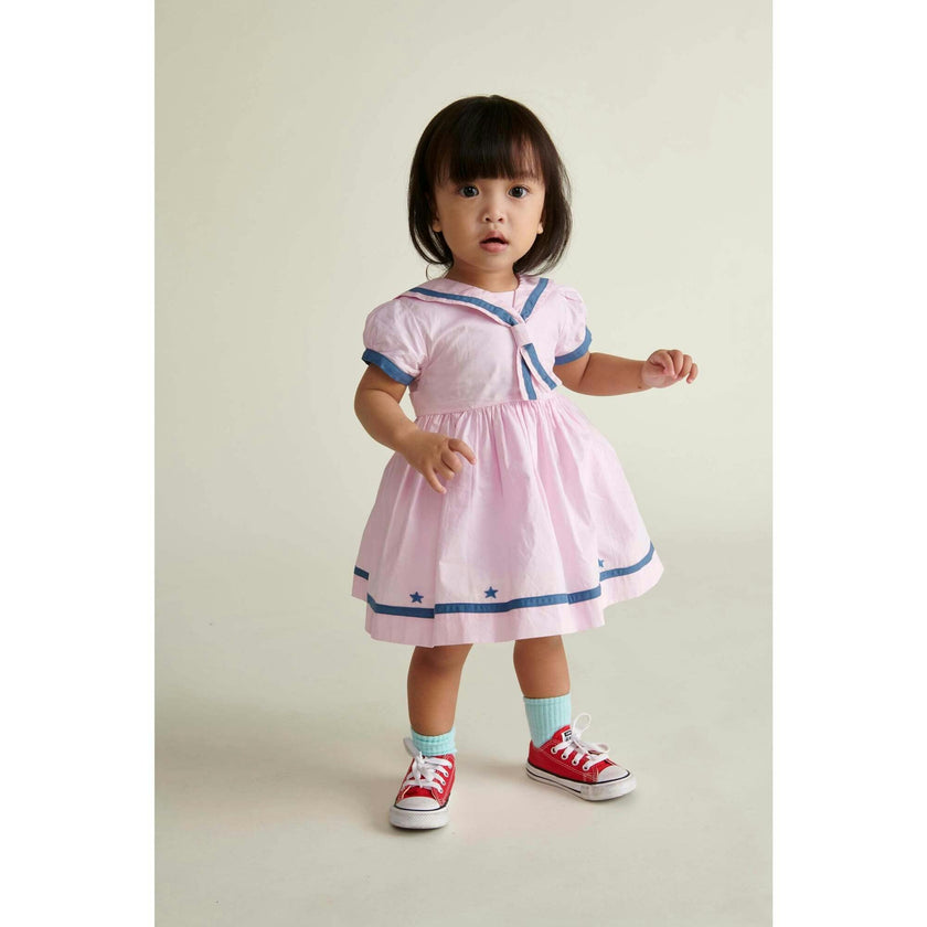 Baby Sailor Dress Saffron