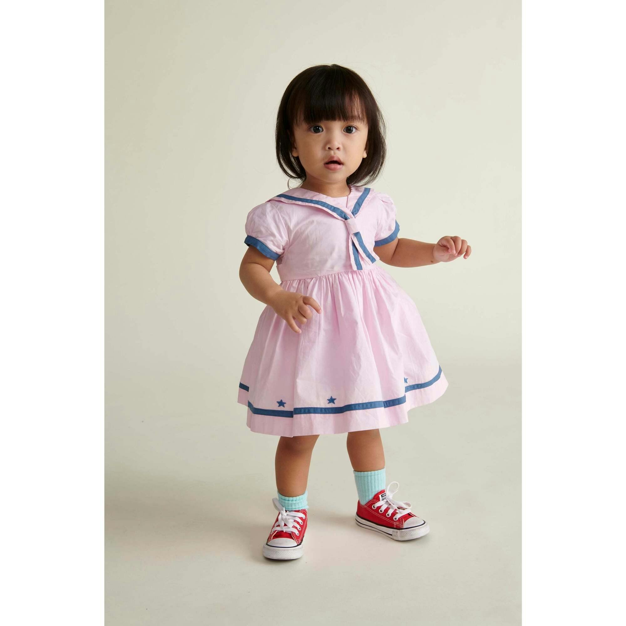 Baby Sailor Dress Saffron