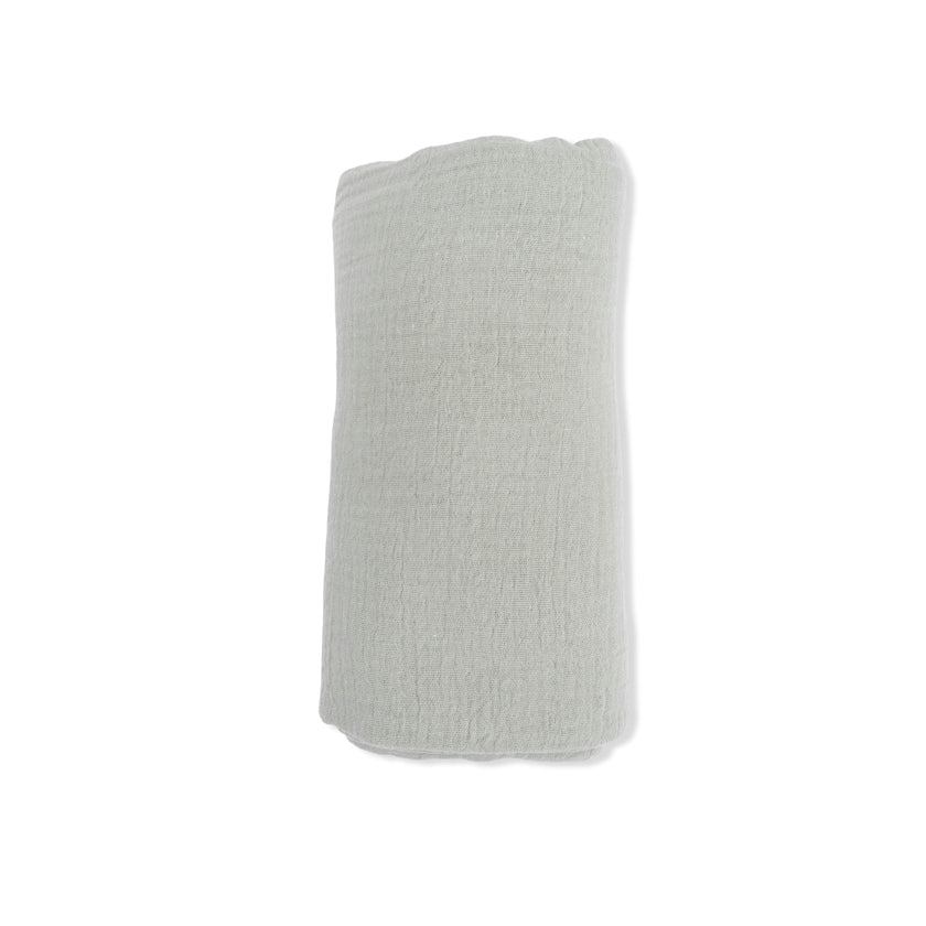 Solid Muslin Desert Green - Swaddle Blanket