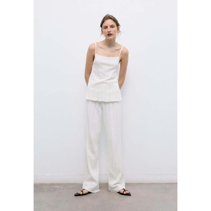 Romero Woman Pant Ecru