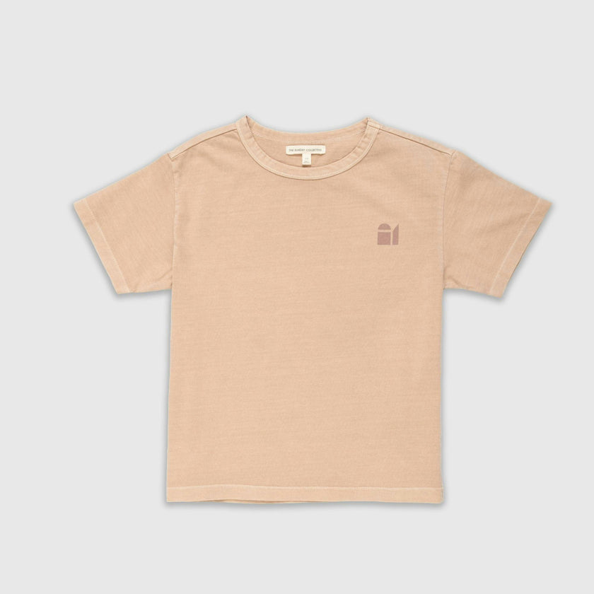 Little Locals Natural Dye Tee in Latte