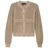 Cropped Crochet Cardigan