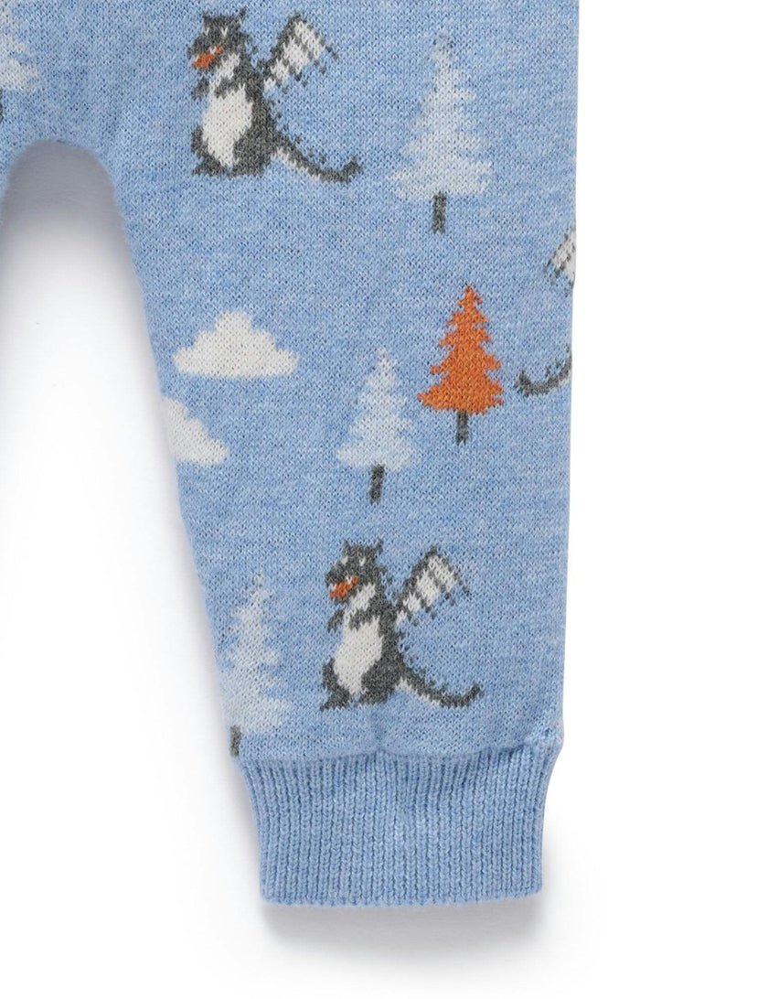 Magical Forest Leggings Forest Jacquard