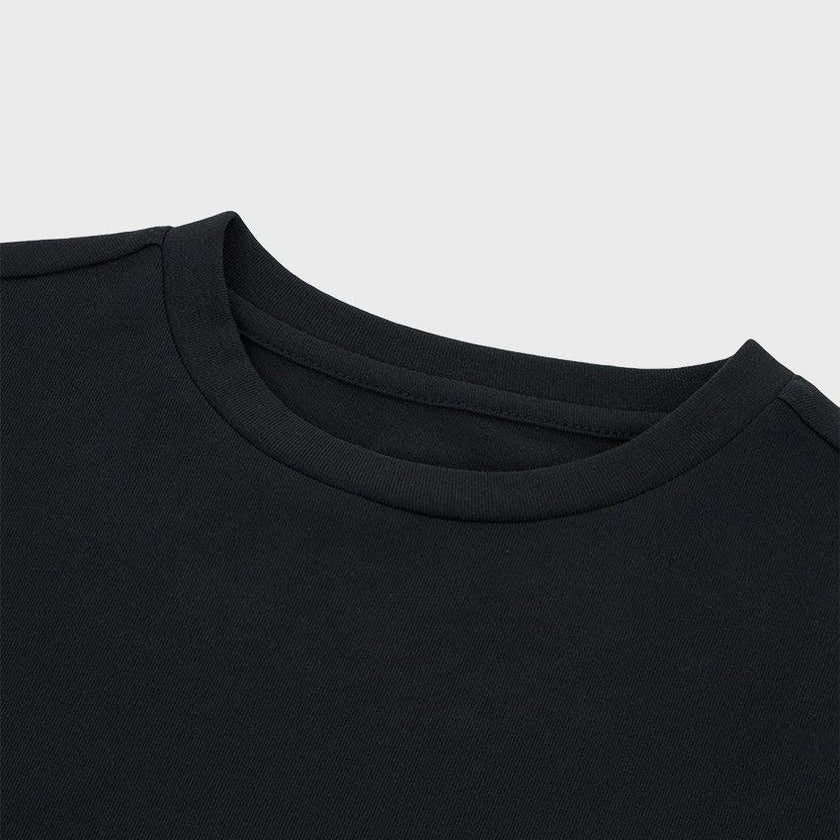 Relaxed Organic Cotton T-Shirt With SOW Embroidery