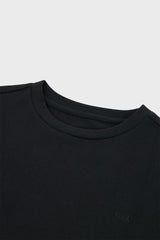Relaxed Organic Cotton T-Shirt With SOW Embroidery