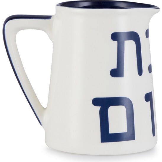 Mensch Jug & Cloth Set