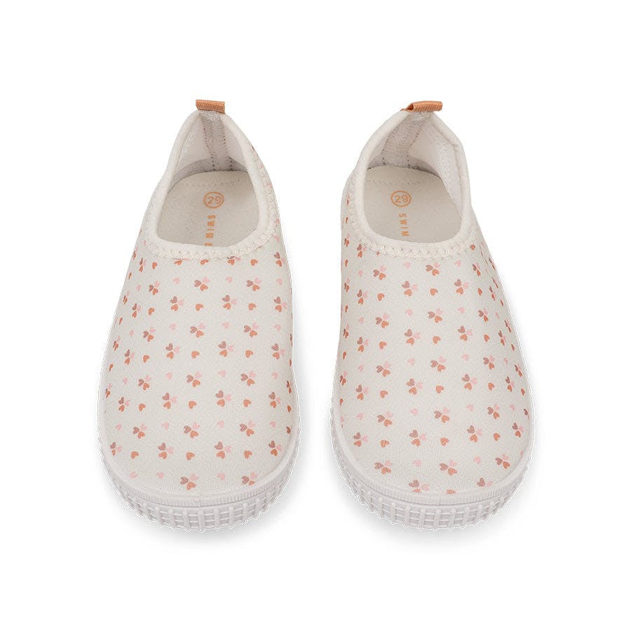 Kids Water Shoes - Old Pink - Cozy Hearts - US 3-12