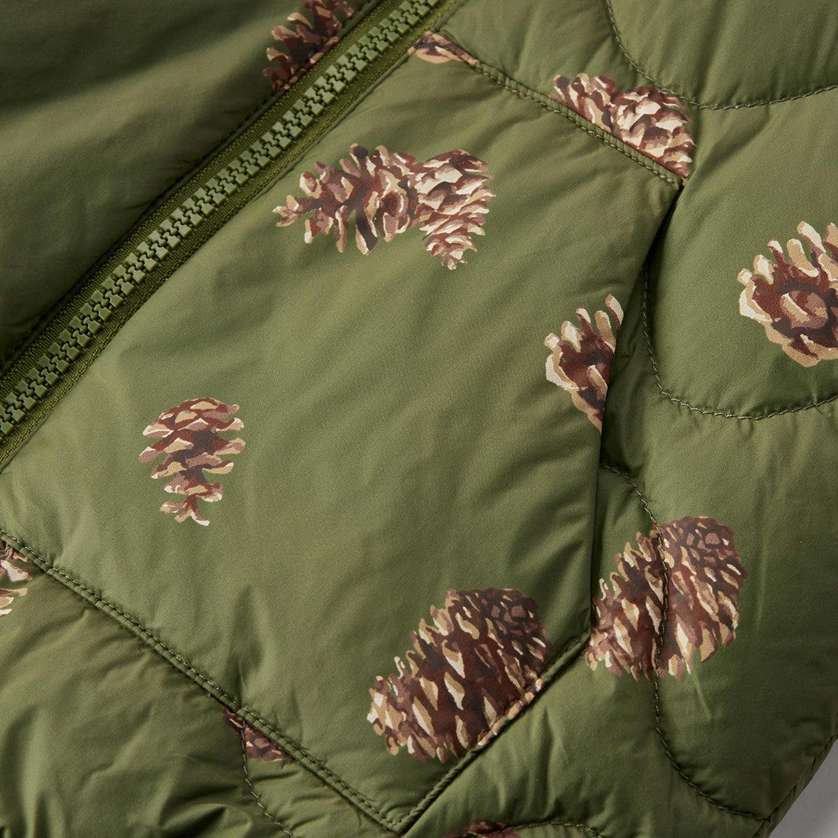 Pinecone Lightweight Down Hooded Jacket