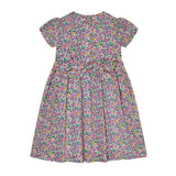 Made With Liberty Fabric Smocked Girls Dress Crisantha