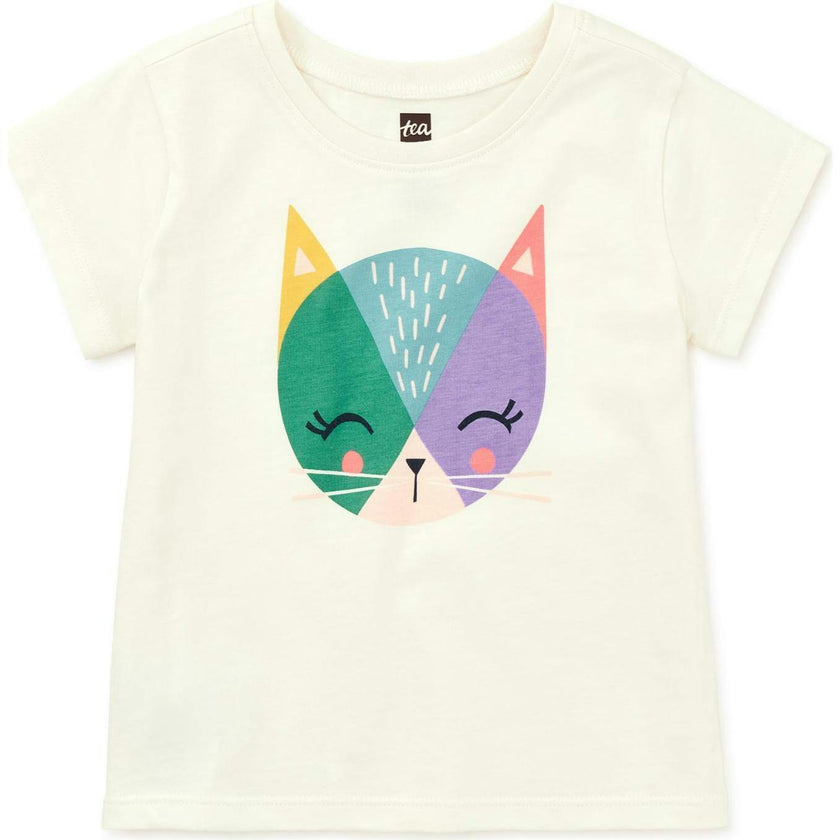 Rainbow Graphic Tee, White