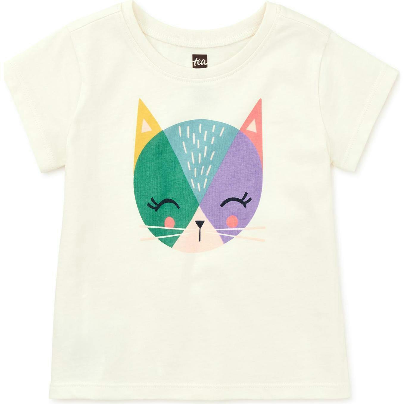 Rainbow Graphic Tee, White