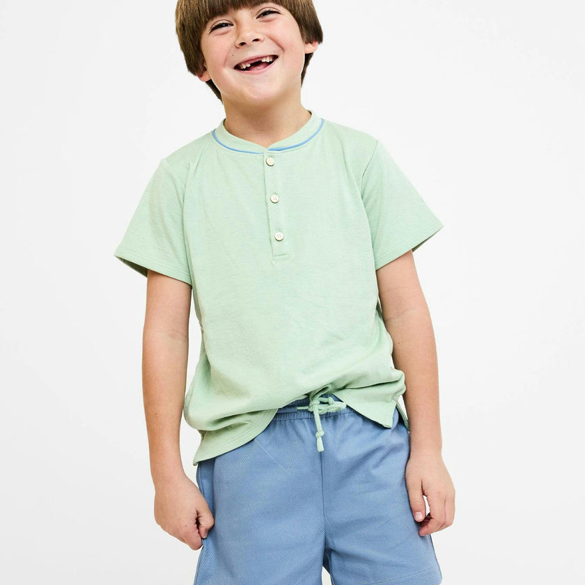 Thames T-Shirt, Dusty Seafoam