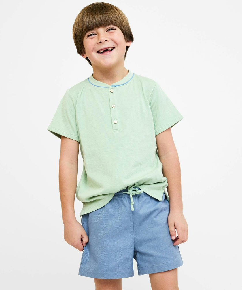 Thames T-Shirt, Dusty Seafoam