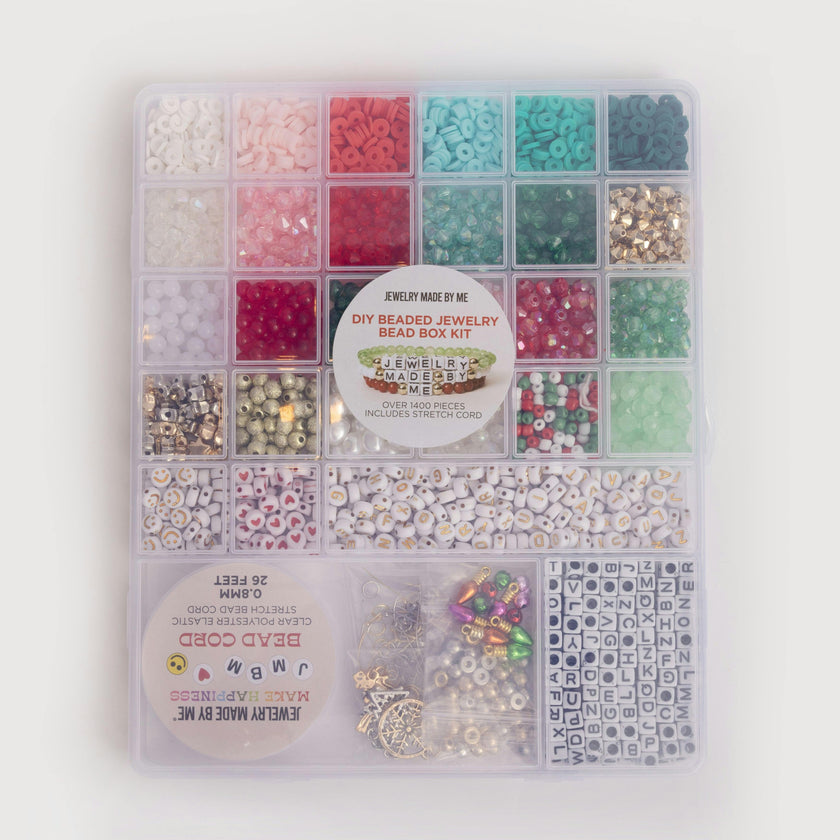 Holiday Naughty and Nice Super Extra Large Letter Bead Jewelry DIY Kit