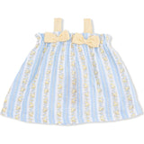 Odalys Floral Stripe - Top with Bows and Ruffle Leg Bloomer