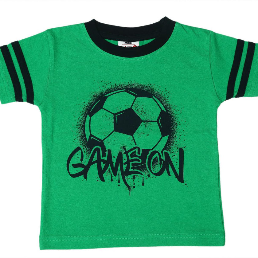 Kids Taping Tee - Soccer Graffiti
