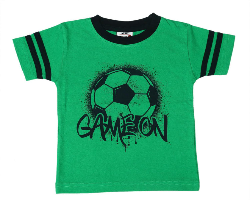 Kids Taping Tee - Soccer Graffiti