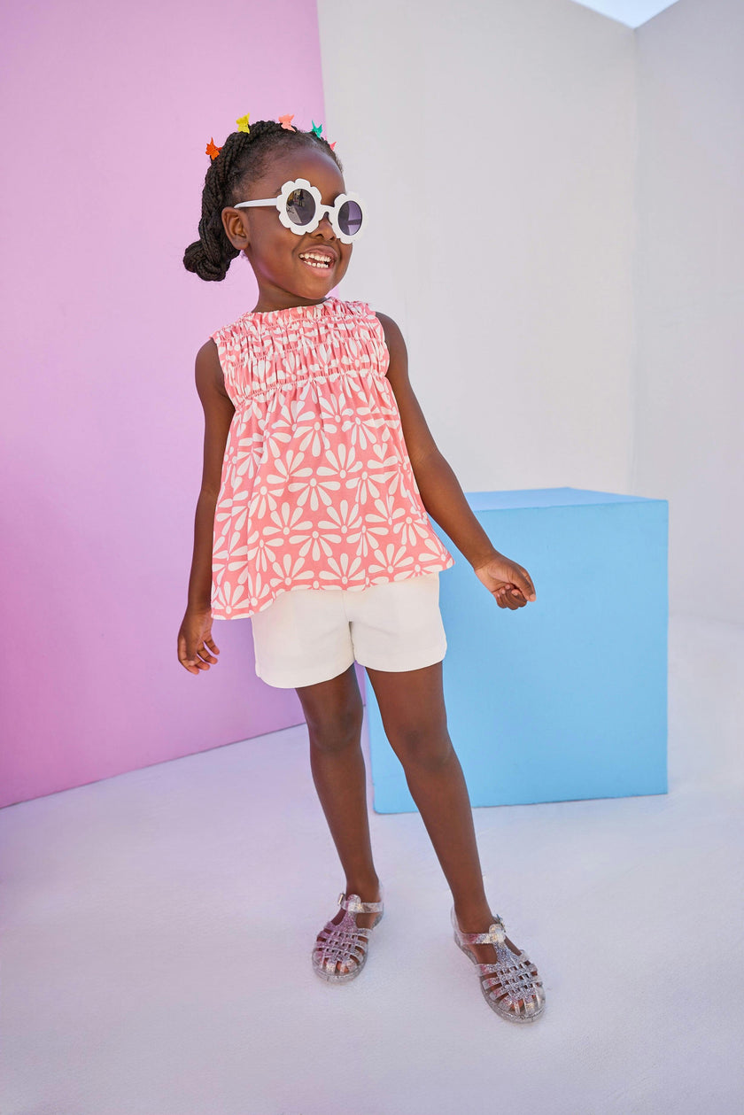 Basic Tailored Front Waistband Shorts