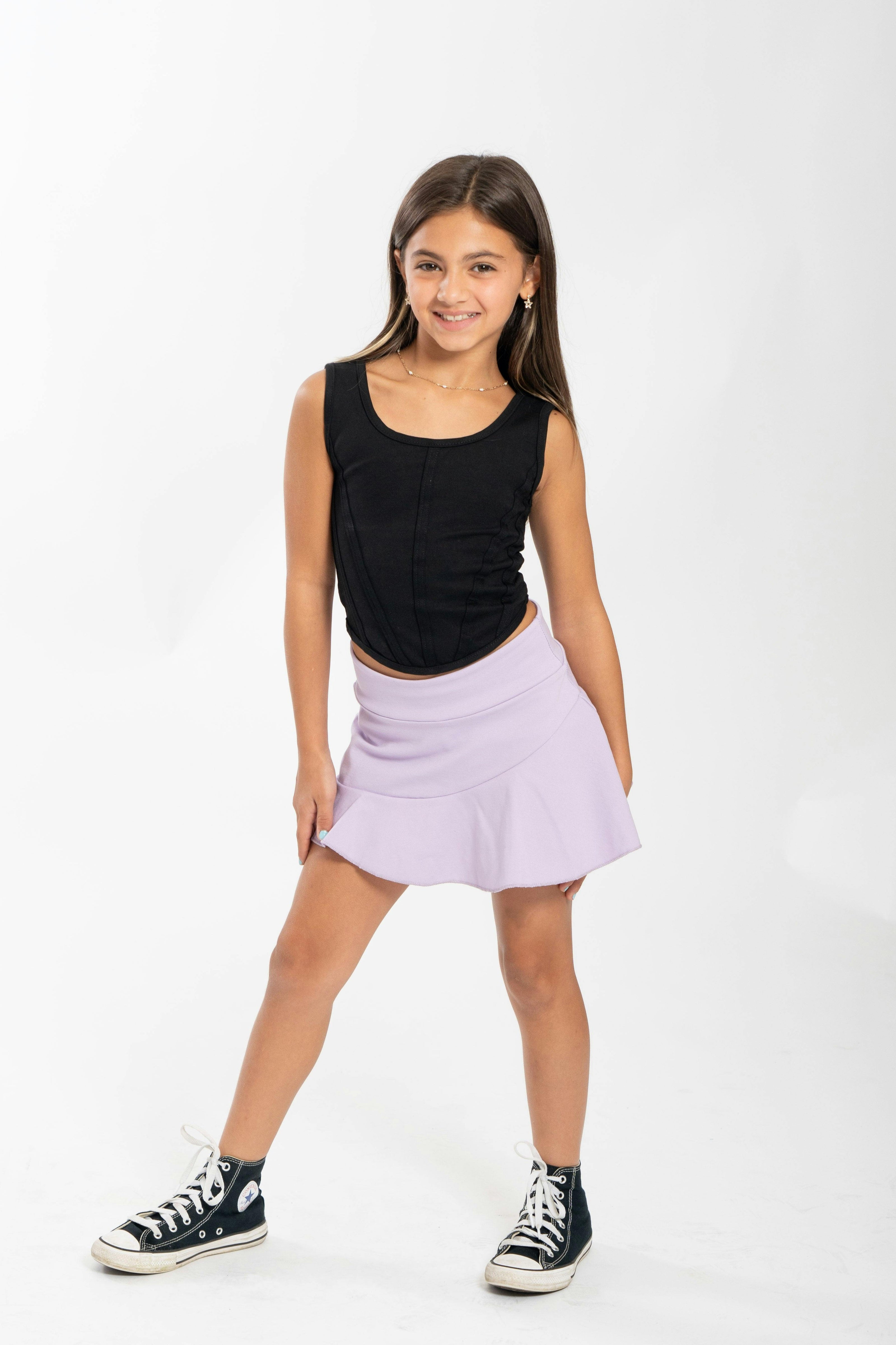 Kids Amy Ruffle Skort