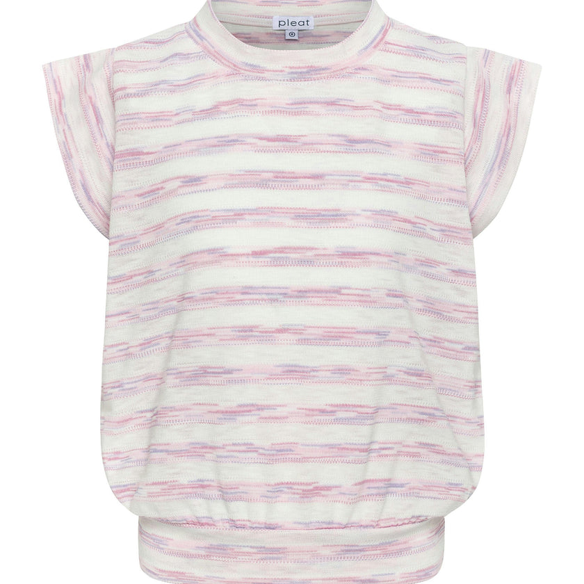 Olivia Top Cap Sleeves Pink/Purple