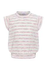 Olivia Top Cap Sleeves Pink/Purple
