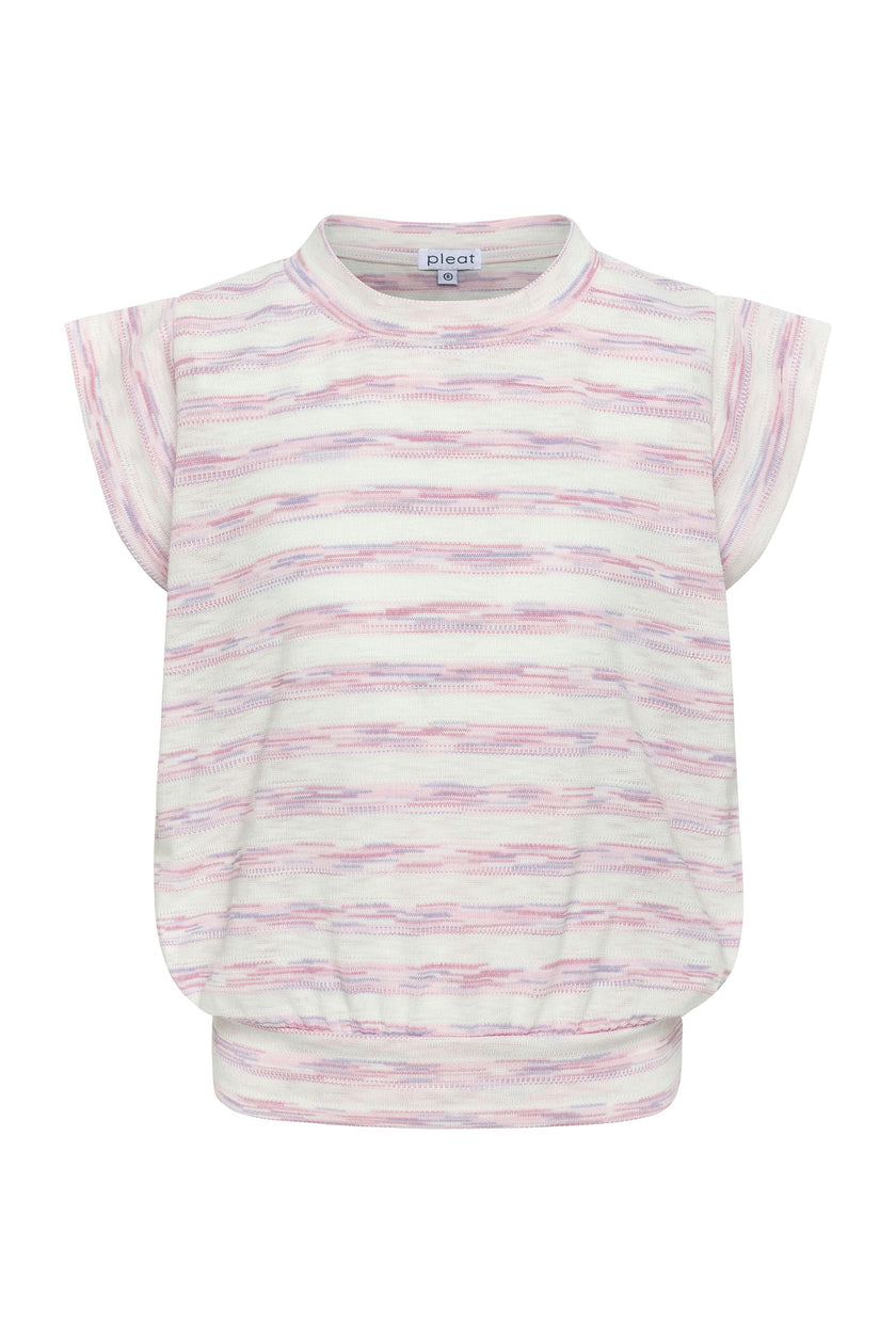 Olivia Top Cap Sleeves Pink/Purple