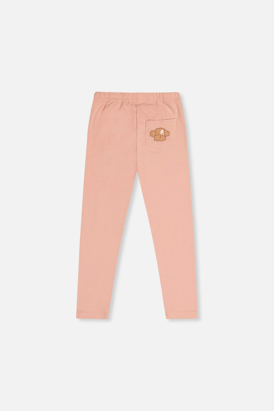Organic Cotton Leggings Pink