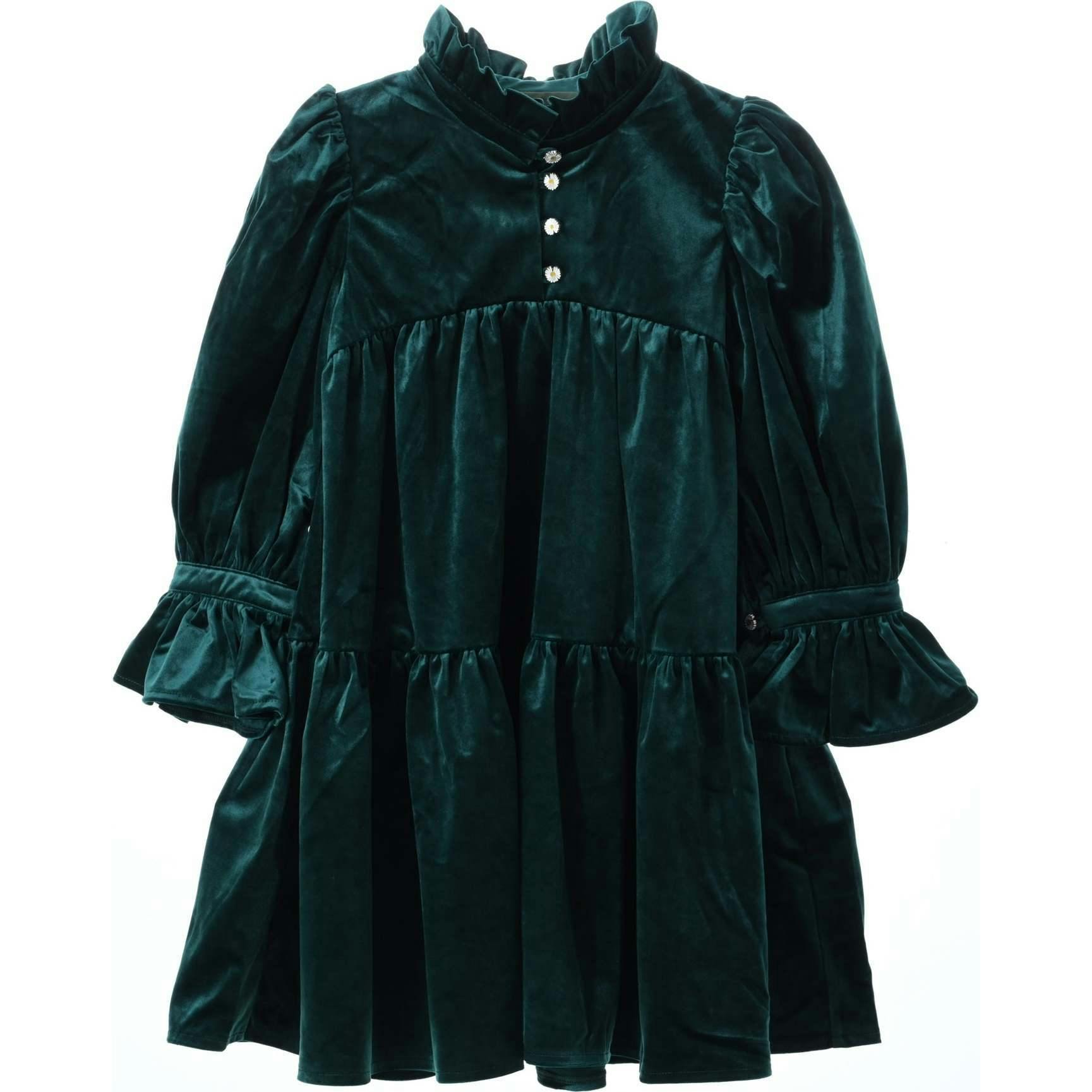Evelyn dress (teal blue)