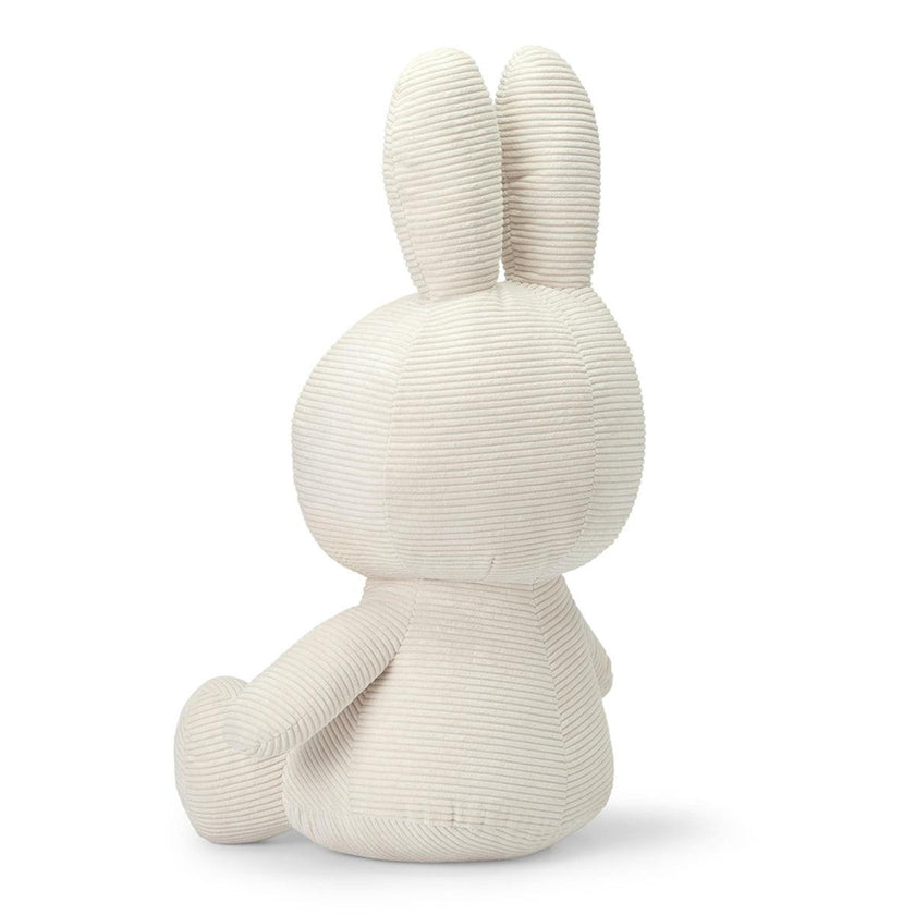 Plush Miffy Corduroy Offwhite 20"