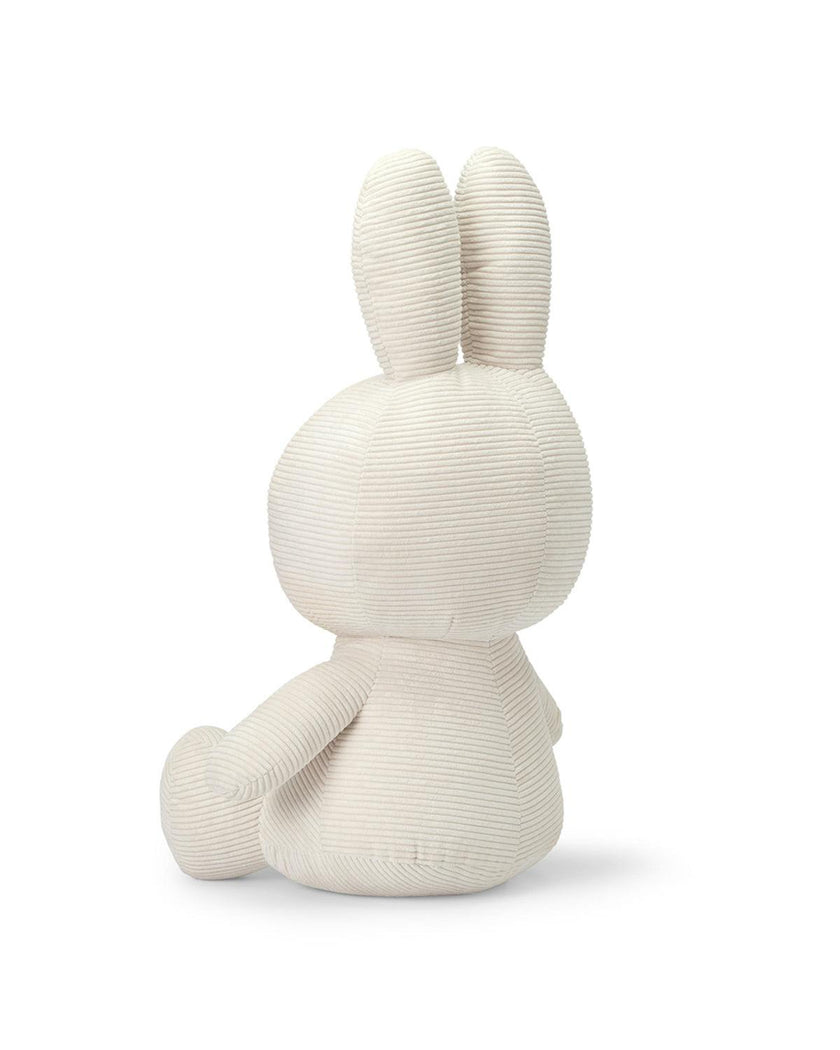 Plush Miffy Corduroy Offwhite 20"