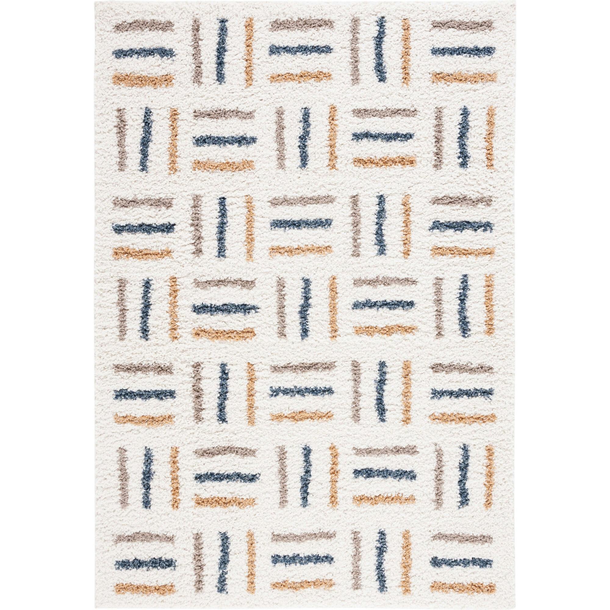 Calico 112 Medium Rectangle Shag