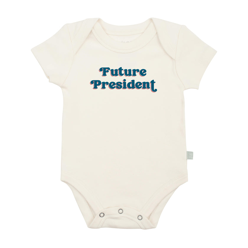 graphic bodysuit | future president