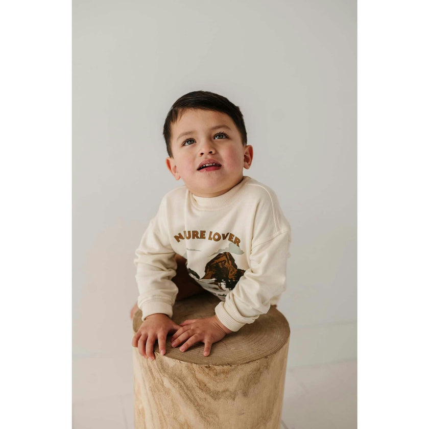 Girl's Boxy Sweatshirt