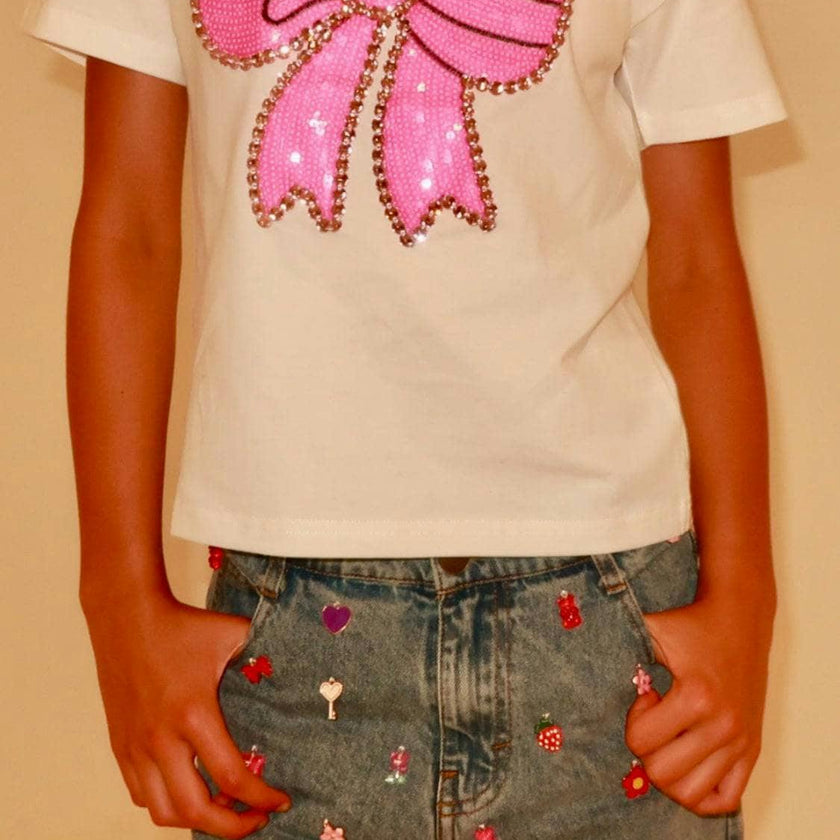Pinky Big Bow T-shirt