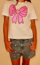 Pinky Big Bow T-shirt
