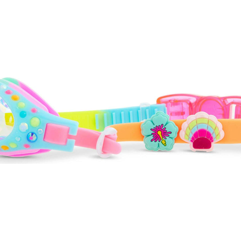 Barrier Reef Blue Tropical Youth Swim Goggle
