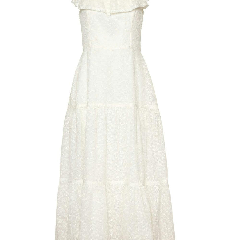 Alaina Dress in Ivory