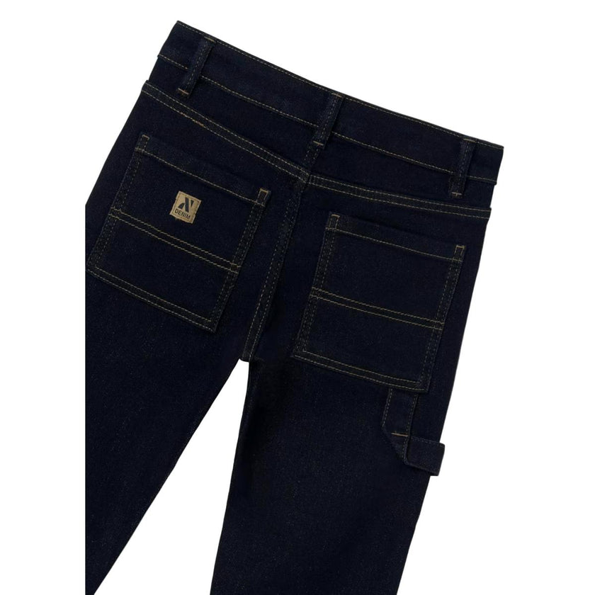 Straight Stitched Jeans For Boys